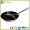 Frying cooking pan set induction gas stainless steel deep non-stick frying pan